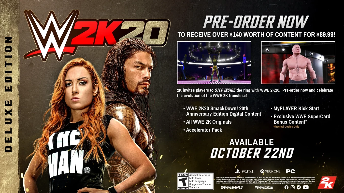 图片[2]-[体育竞技]WWE 2K20/WWE 2K20-漫游窝