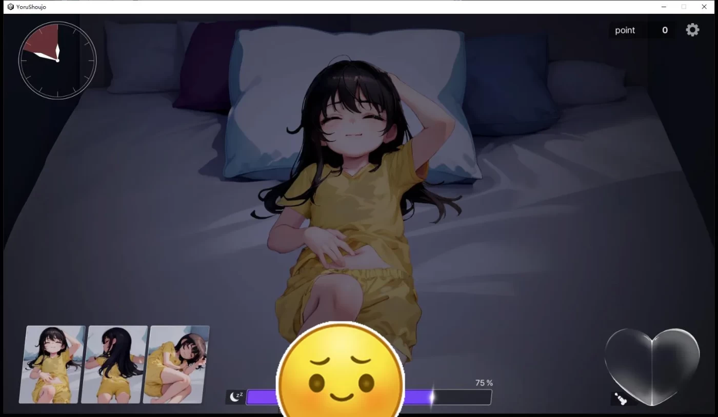 T9566 睡歼：深夜时刻，正在睡觉的少女的家 DL正式版[互动触摸SLG/1.3G]